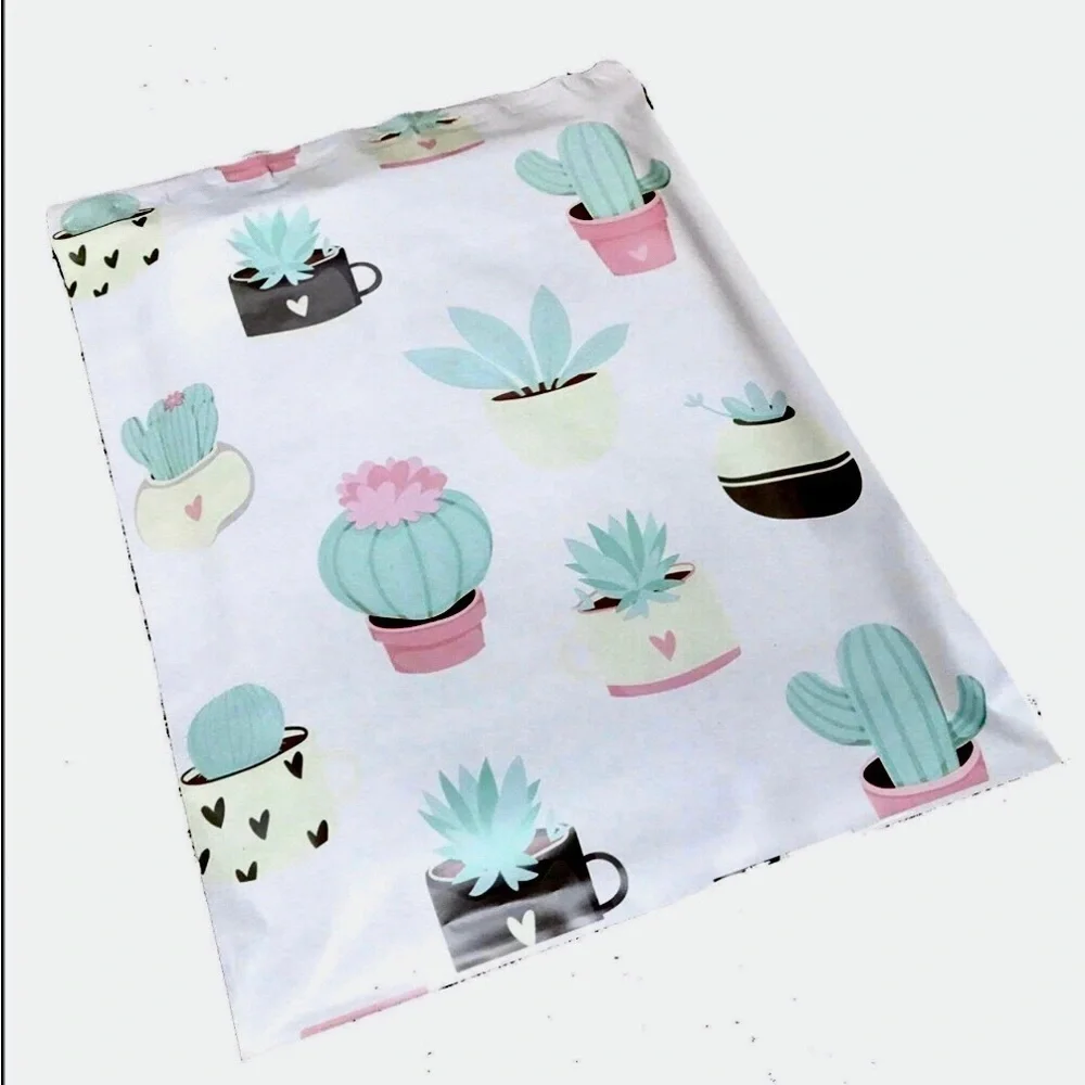 10 Count - Variety Bundle of 10 x 13 Polymailers (SMILEYS + CACTUS)